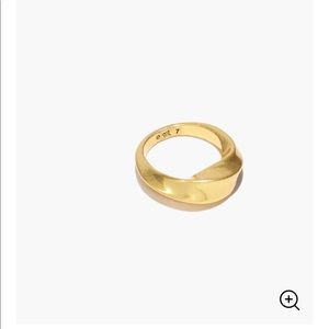 Gold Archway Ring